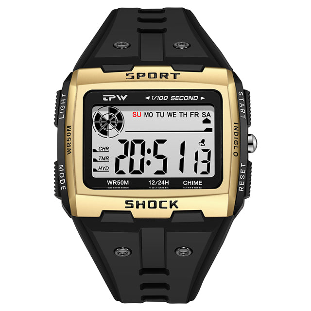 Relógio Sport Shock Digital Prova D' água