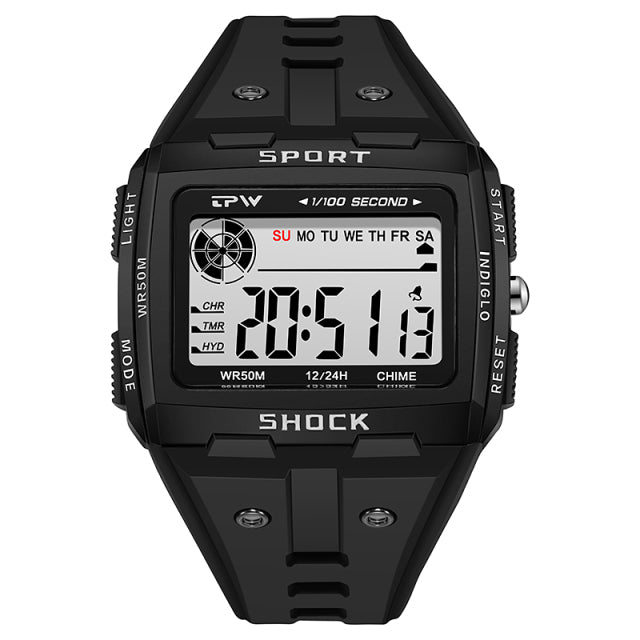Relógio Sport Shock Digital Prova D' água